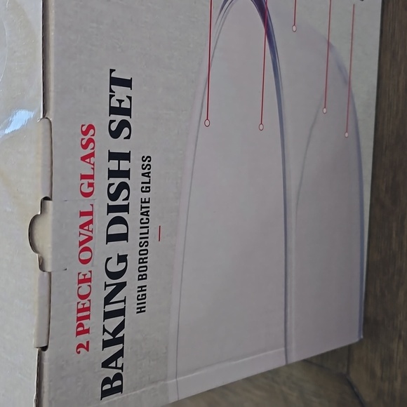 Going Away Soon..NIB Emerald Lagasse baking dish set - Picture 3 of 4